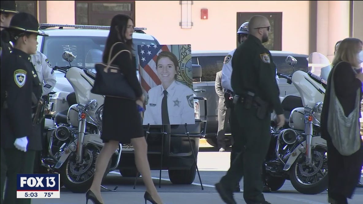 Final farewell for deputy killed in murder-suicide